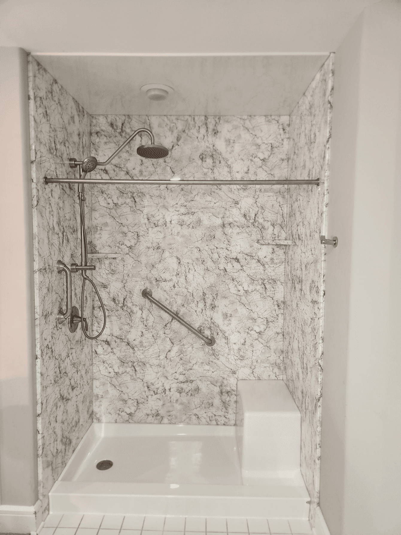 Beautiful New Shower